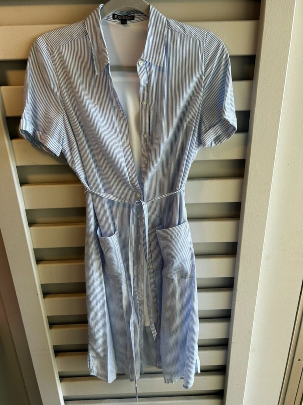 Express Midi Wrap Dress